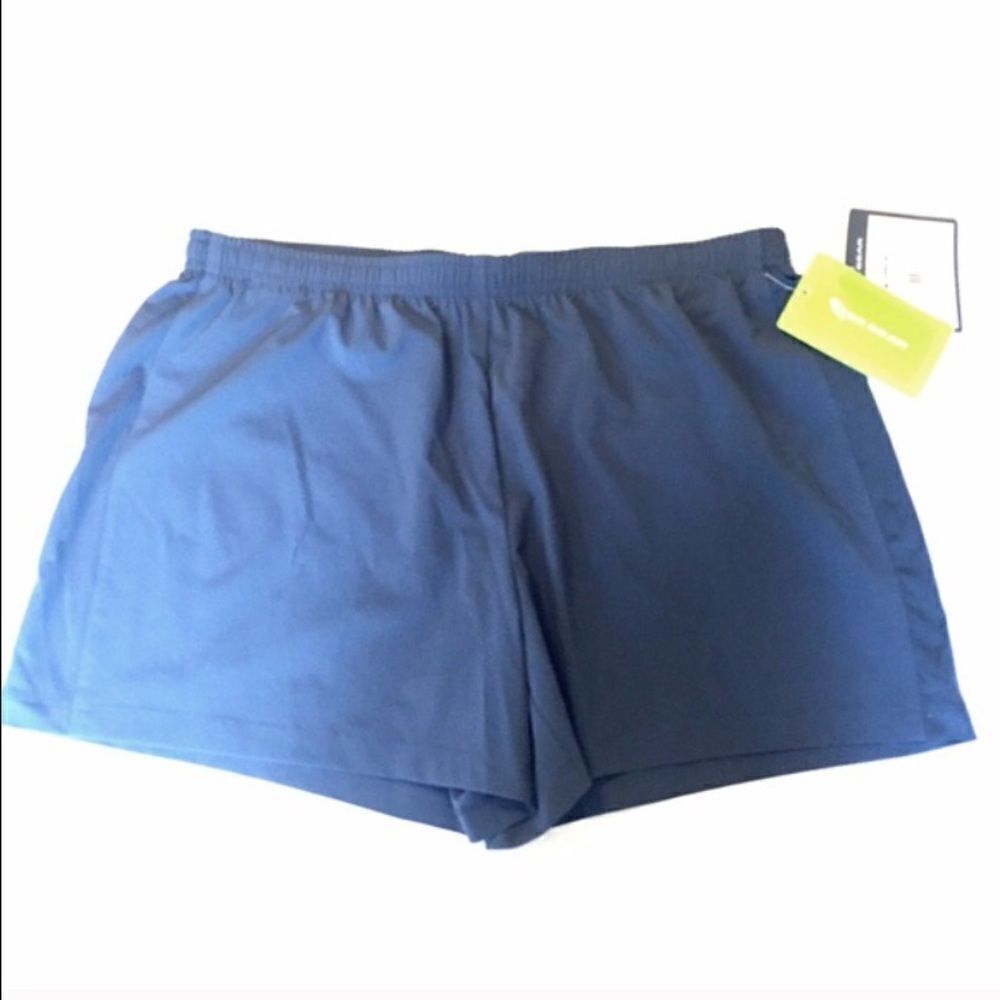 Tek Gear Athletic Running Shorts Blue Medium NWT